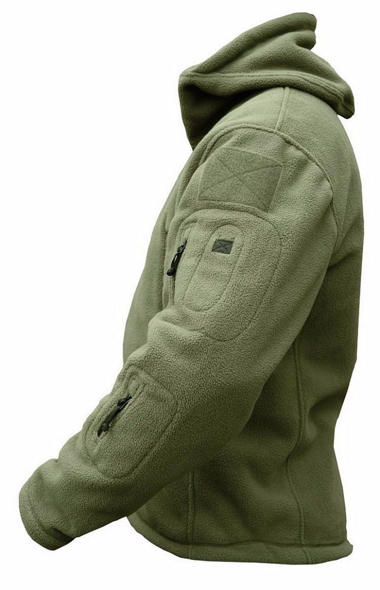 Fleecejacke Militär