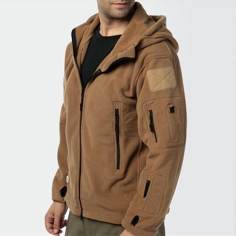 Fleecejacke Militär