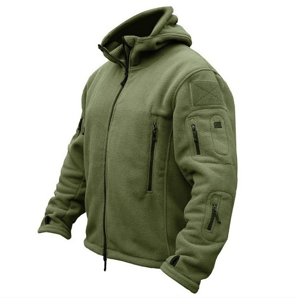 Fleecejacke Militär