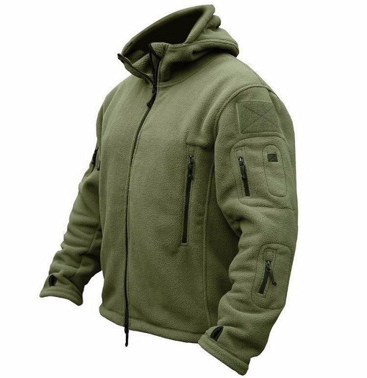 Fleecejacke Militär